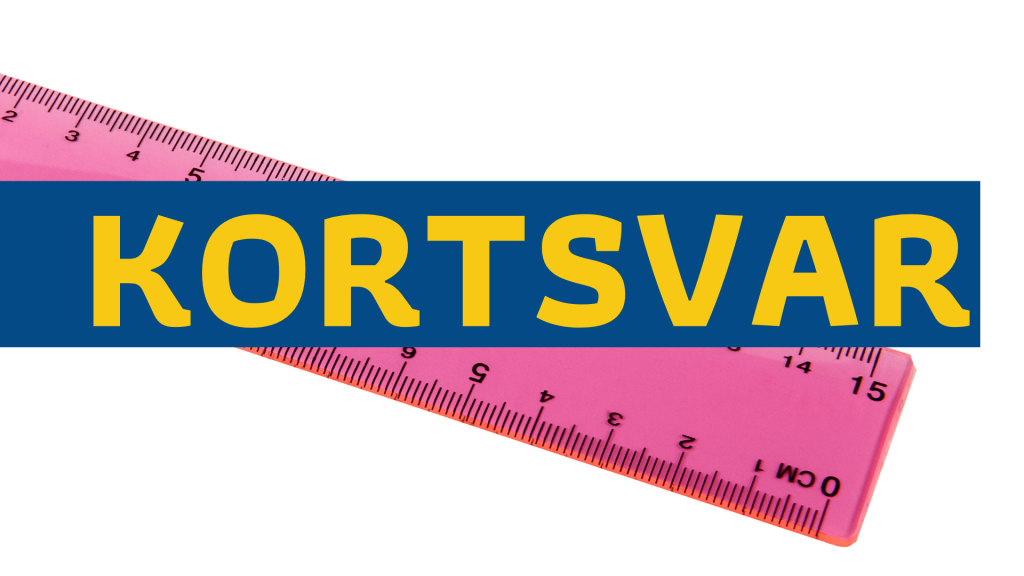 Kortsvar. Krótko o krótkich odpowiedziach - Dalarna - Kurs języka