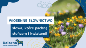 Wiosenne słownictwo - słowa, które pachną słońcem i kwiatami!
